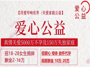 建华捐卵助孕生子 爱心志愿者招募